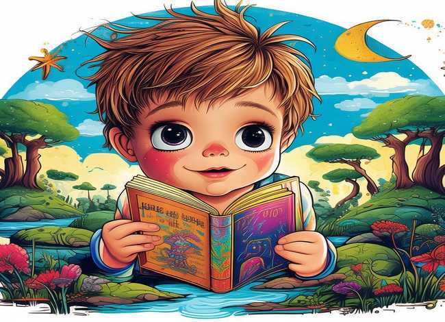 小孩画故事书（小孩画故事书图片）