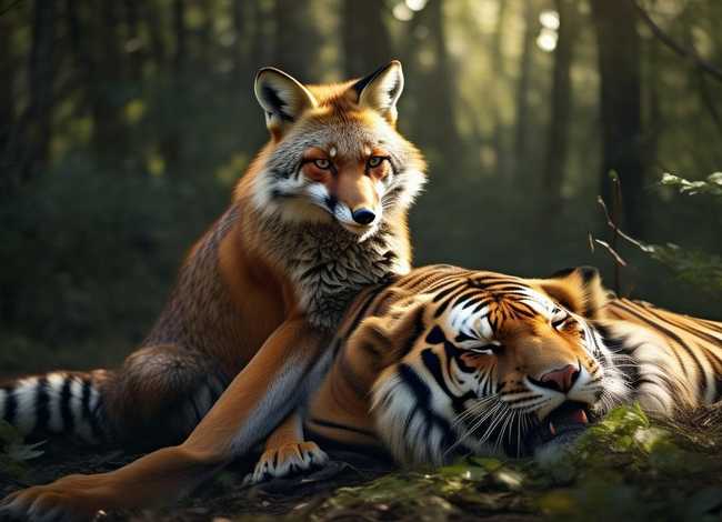 寓言故事《狐假虎威》；寓言故事《狐假虎威》原文