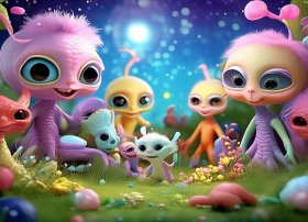 儿童介绍外星人故事，外星人的幼儿故事