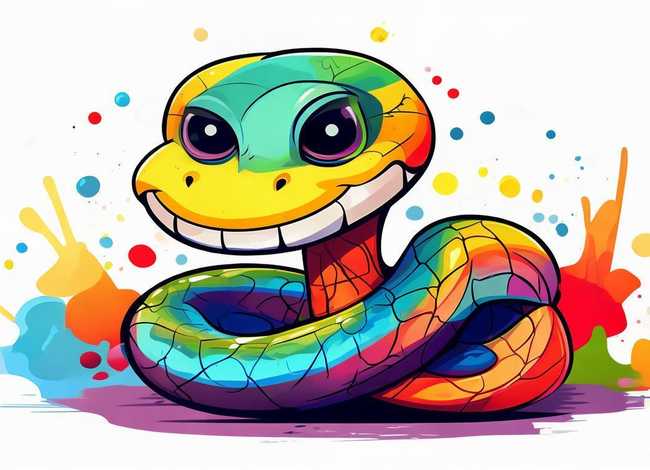 蛇儿童画图片、蛇儿童画图片简单 蛇儿童画图片、蛇儿童画图片简单
