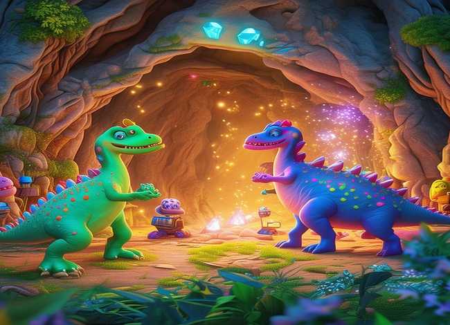 恐龙的宝藏童话故事 《恐龙的宝藏》的故事
