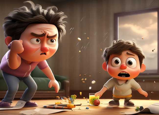 生气孩子不懂事笑话（生气孩子不懂事笑话段子）