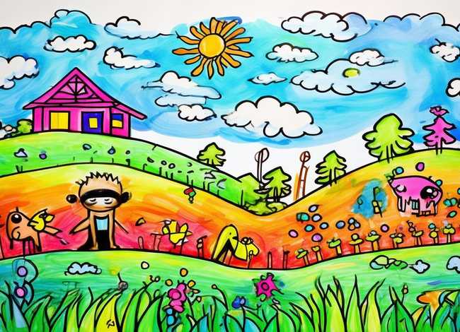 二年级儿童画大全图片,二年级儿童画大全图片简单 二年级儿童画大全图片,二年级儿童画大全图片简单