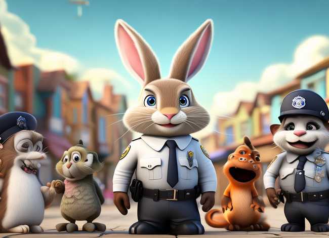 猴子警长的故事(兔子警长和猴子警长的故事) 猴子警长的故事(兔子警长和猴子警长的故事)