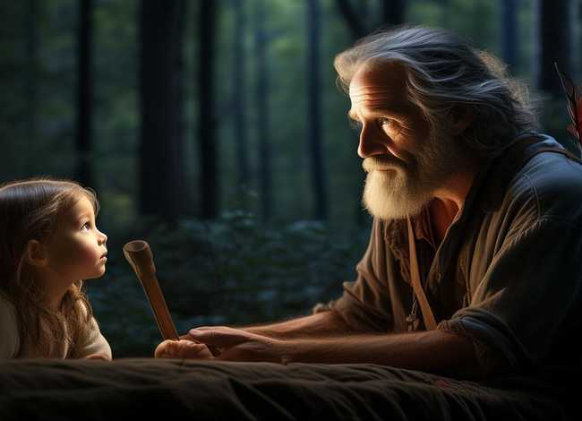 儿童睡前故事猎人打猎的故事；关于猎人的睡前故事