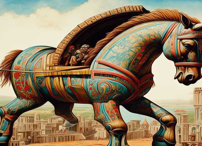 特洛伊木马儿童故事 - 特洛伊木马绘本故事 特洛伊木马儿童故事 - 特洛伊木马绘本故事
