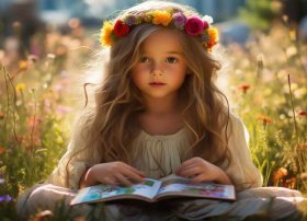 长发妹绘本 - 长发妹绘本简介