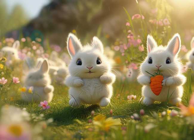 儿童小兔子故事;小兔子的幼儿故事 儿童小兔子故事;小兔子的幼儿故事