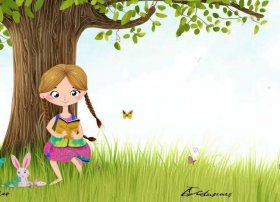 儿童故事绘画图片4幅；儿童故事画图片4幅简单