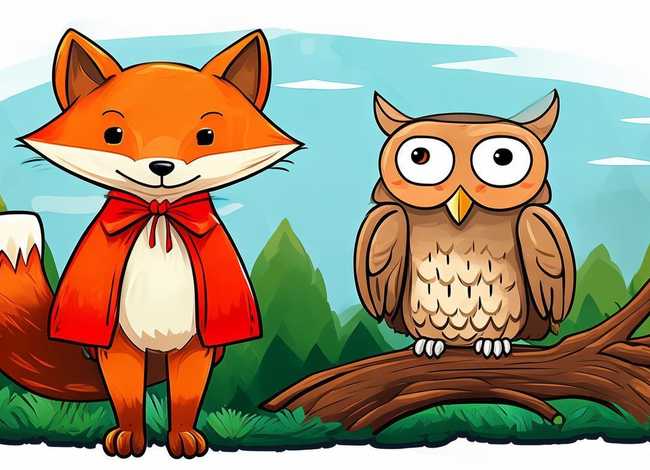 寓言故事简笔画带色彩,简单又好看 - 寓言故事简笔画带色彩,简单又好看图片