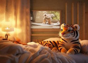 老虎儿童故事睡前故事（老虎故事视频 宝宝睡前故事）