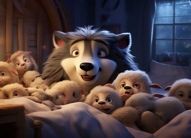 七只小羊和狼的睡前故事带声音、七只小羊和狼的睡前故事带声音播放