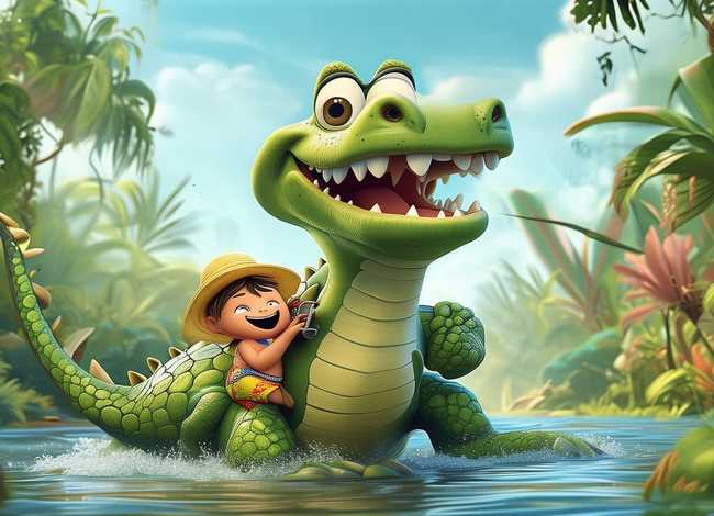 儿童鳄鱼拔牙的故事、幼儿故事鳄鱼拔牙