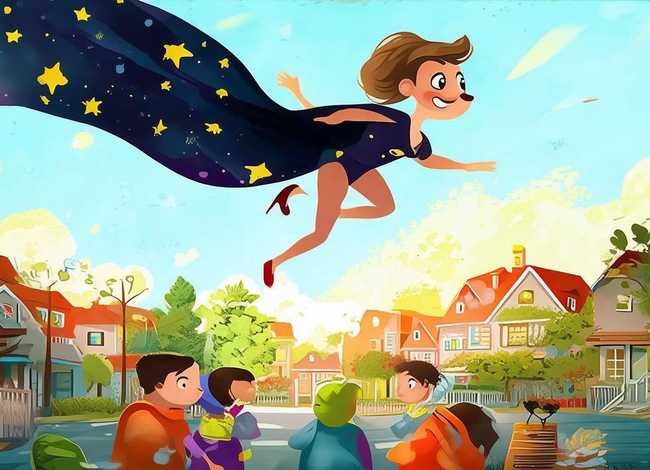 儿童故事超人妈妈 - [超人妈妈的故事]