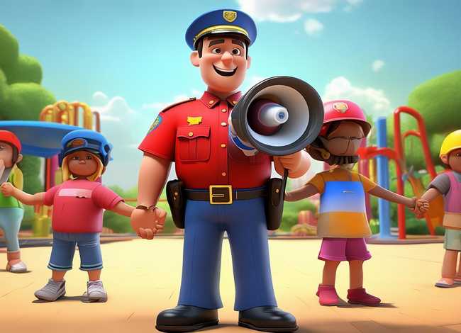 儿童故事安全警长；安全警长的故事