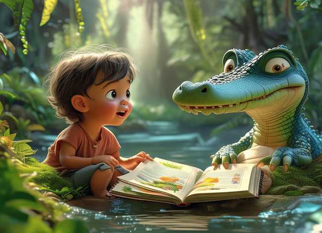 鳄鱼故事绘本 鳄鱼的绘本故事视频