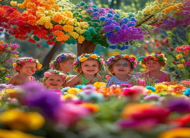 美丽的花儿童故事;幼儿故事美丽的花环教案 美丽的花儿童故事;幼儿故事美丽的花环教案