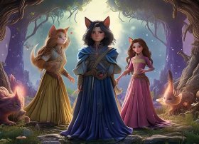 猫小帅故事莎娜公主、娜莎公主的故事