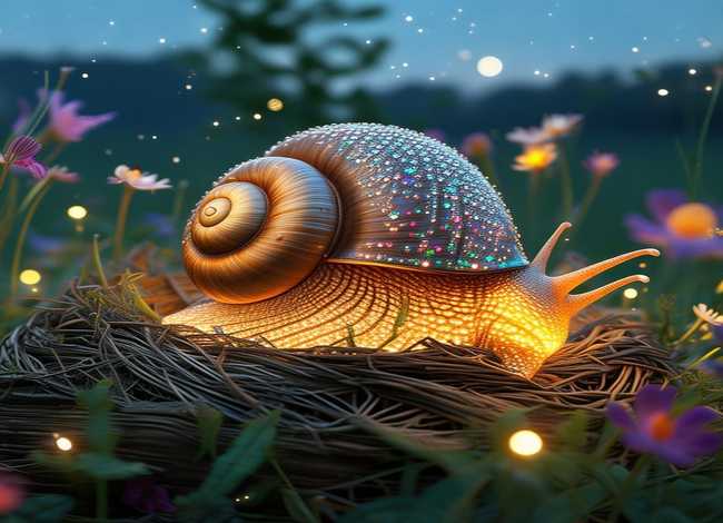 儿童睡前故事蜗牛的宝石；蜗牛的窝的睡前故事