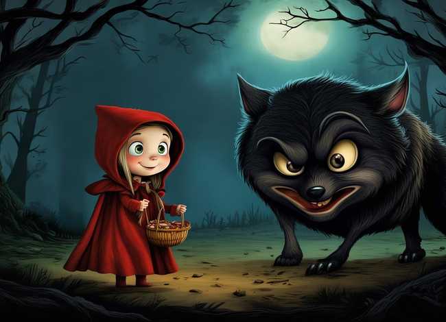 小红帽与大灰狼故事视频，小红帽与大灰狼故事视频在线观看
