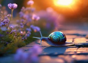 关于蜗牛的诗句（关于蜗牛的诗句唯美）