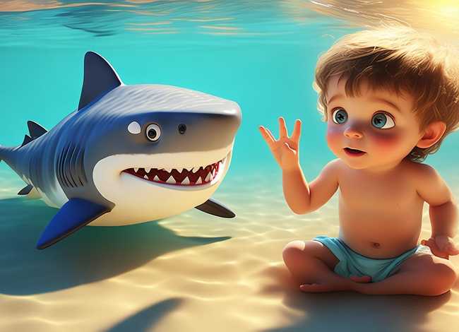 儿童听故事书3-6岁鲨鱼的故事 - 我想听鲨鱼的故事