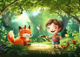 儿童讲故事金斧头银斧头3一5分钟ppt 幼儿园金斧头银斧头故事教案