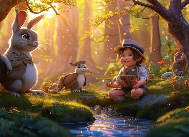 儿童画故事300字左右 - 童话故事300字左右