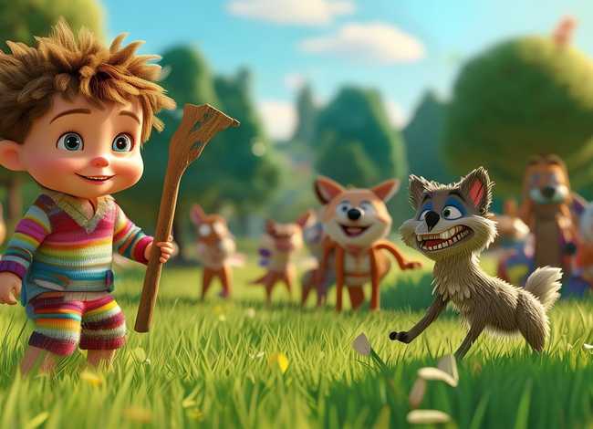 儿童故事狼来了ppt动画(狼来了幼儿故事动作表演视频) 儿童故事狼来了ppt动画(狼来了幼儿故事动作表演视频)