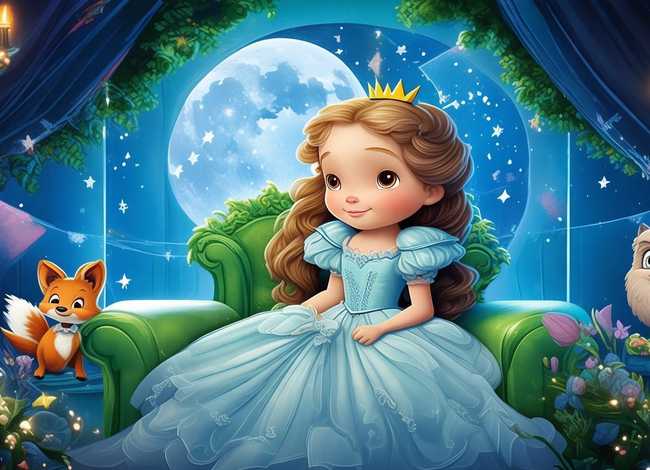 公主儿童故事视频中文童话，少儿公主故事视频