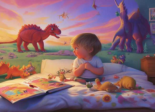 恐龙世界的故事儿童睡前故事；恐龙世界睡前小故事