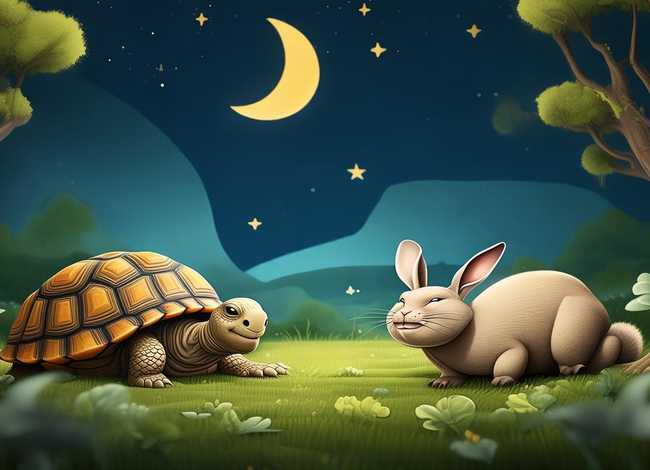 儿童睡前故事在线听mp3龟兔赛跑（睡前故事龟兔赛跑在线听免费听）