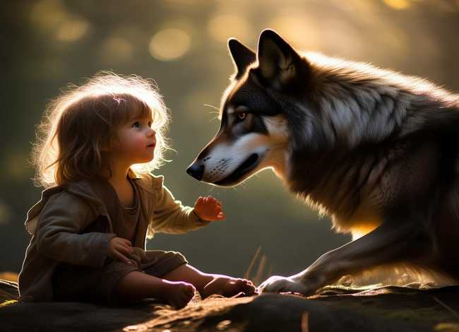 狼和小孩故事;狼和小孩的故事 狼和小孩故事;狼和小孩的故事