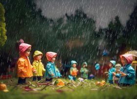 雨的故事幼儿园、幼儿园雨的课程故事