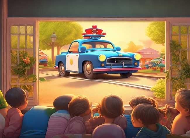 儿童睡前故事警察局 幼儿睡前故事警察抓小偷