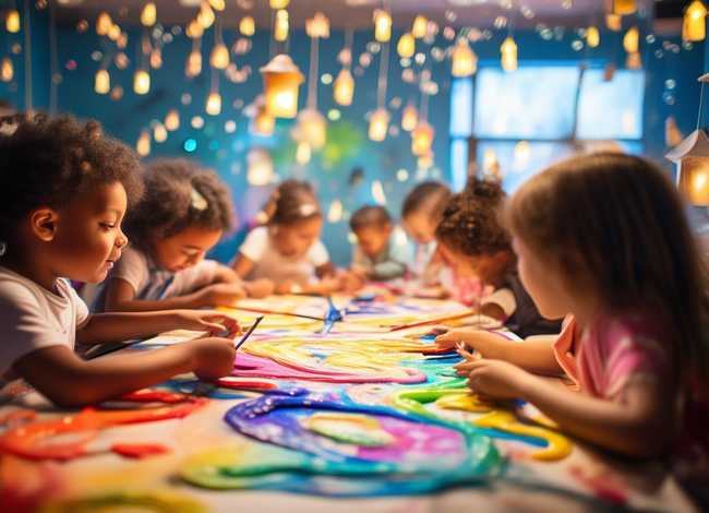 光年儿童艺术；光年学院儿童创意美术