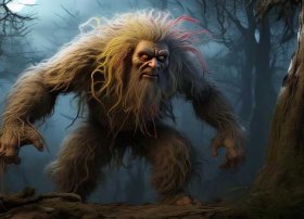 毛野人的故事视频动画；毛野人的民间故事视频