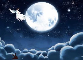 嫦娥奔月的故事儿童版ppt（嫦娥奔月的ppt课件幼儿）