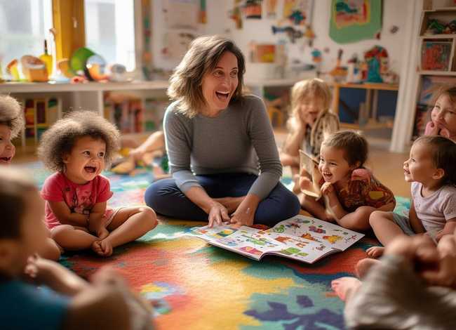 在儿童之家给小孩讲故事 儿童之家对于孩子的帮助