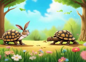 少儿故事龟兔赛跑讲解，少儿故事龟兔赛跑讲解教案