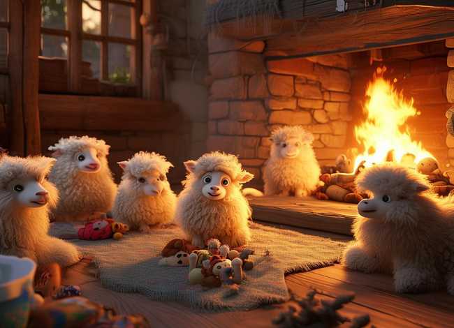 七只小羊和狼睡前故事，七只小羊和狼睡前故事视频