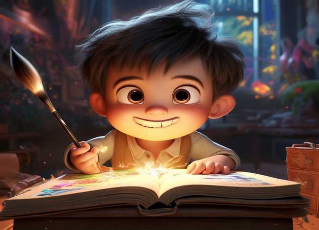 神笔马良故事讲解儿童（少儿故事神笔马良）