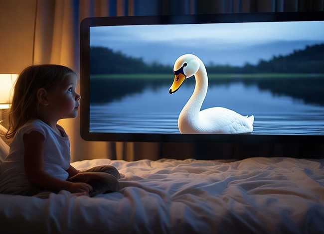 儿童睡前故事丑小鸭英语故事；丑小鸭的英语故事视频