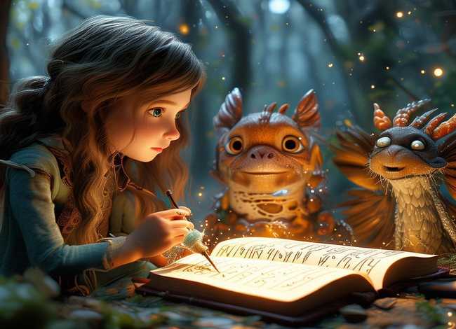 童话《故事新编》作文、童话故事新编作文800字高中