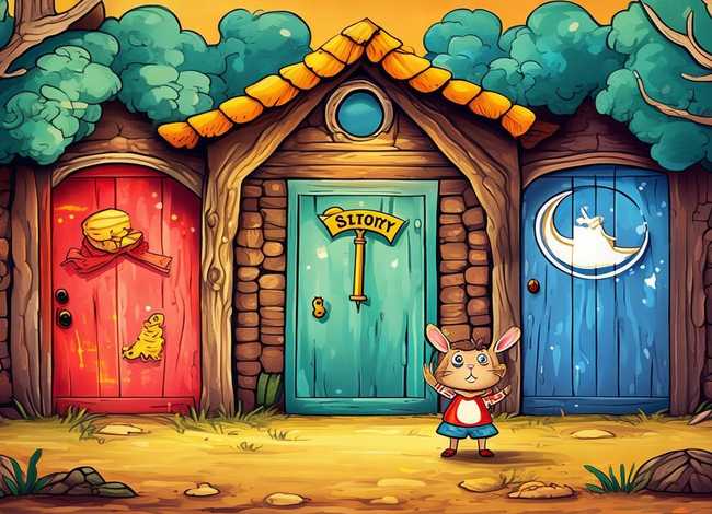 儿童故事兔子的三个门;语言兔子的门幼儿故事 儿童故事兔子的三个门;语言兔子的门幼儿故事