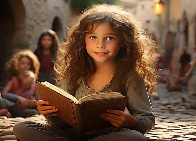 儿童法国故事 法国小女孩讲故事