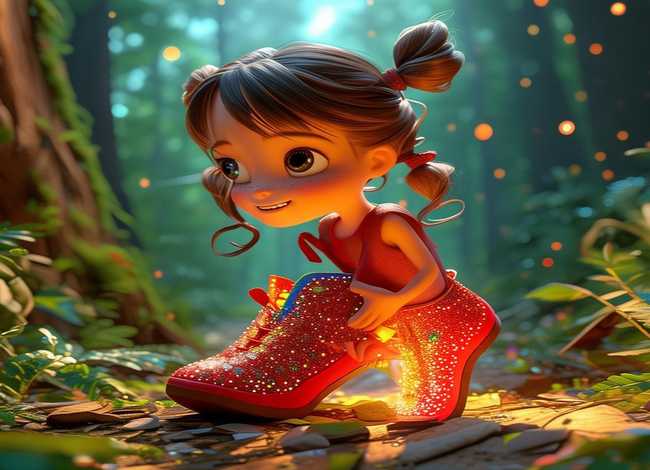 儿童故事红鞋子 - 幼儿故事红鞋子