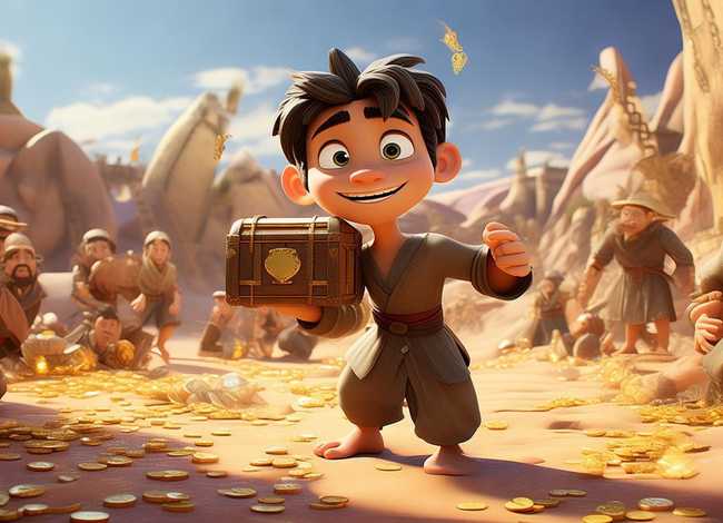 儿童故事大全阿里巴巴与四十大盗 少儿故事阿里巴巴与四十大盗