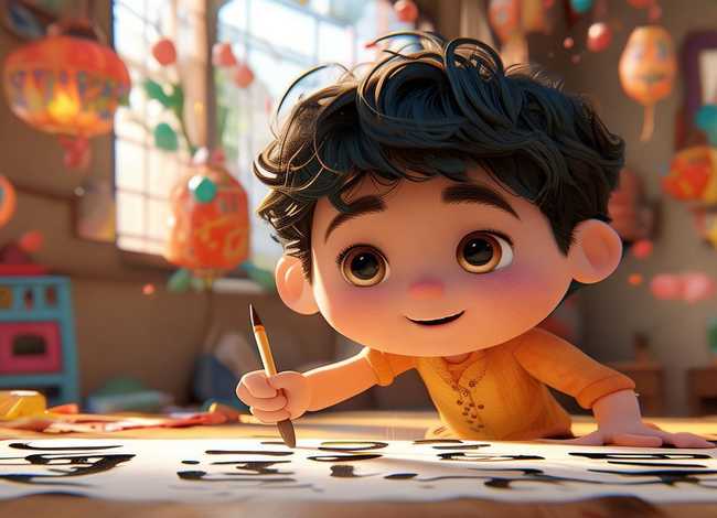 幼儿书法趣味动画小故事、幼儿书法趣味动画小故事简短