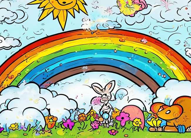 儿童绘本画简单画，儿童绘本简单易画的